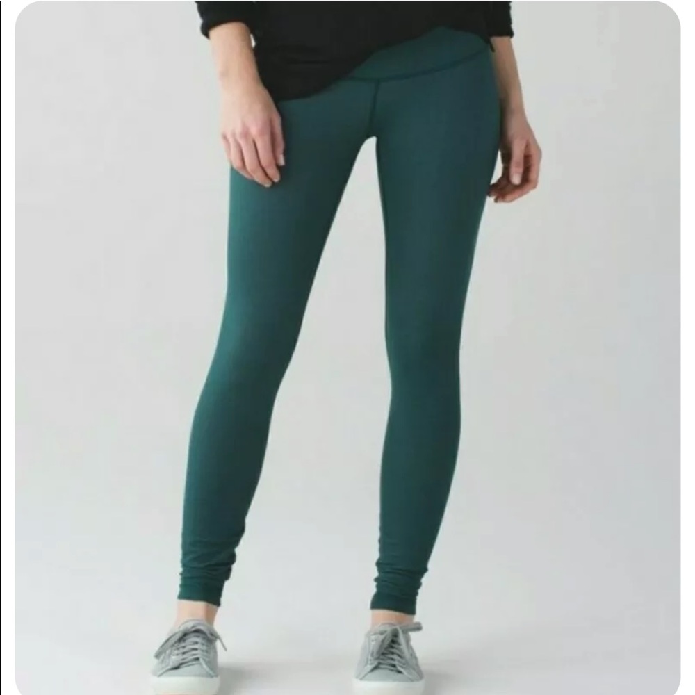 Lululemon Wunder Under Pant III | Size 4 Deep Green